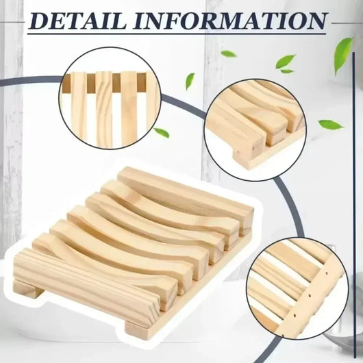 Natural Bamboo Soap Holder