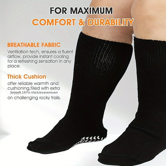 2 Pairs Extra Wide Socks for Swollen Feet