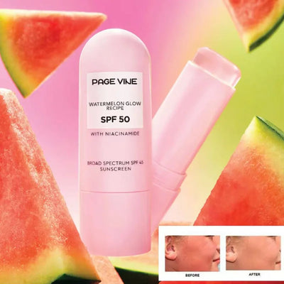 Brighten & Protect Watermelon Moisturizer Sun Stick – SPF50